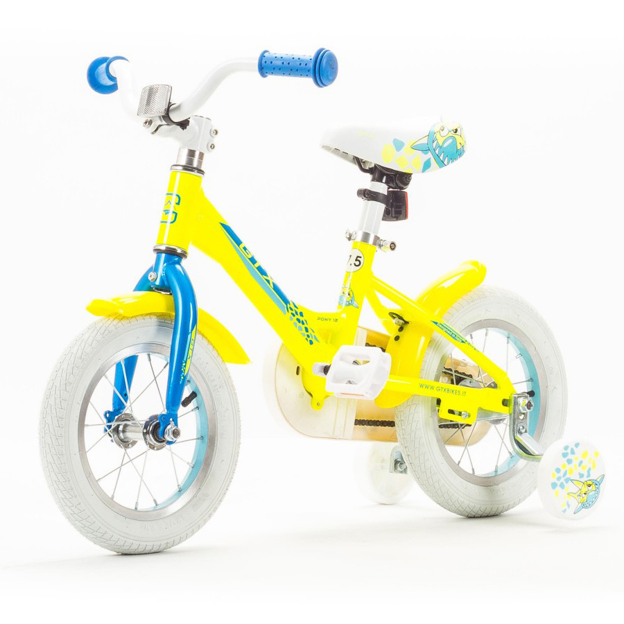 Велосипед 12" GTX PONY (рама 7.5") (000071) (желтый)