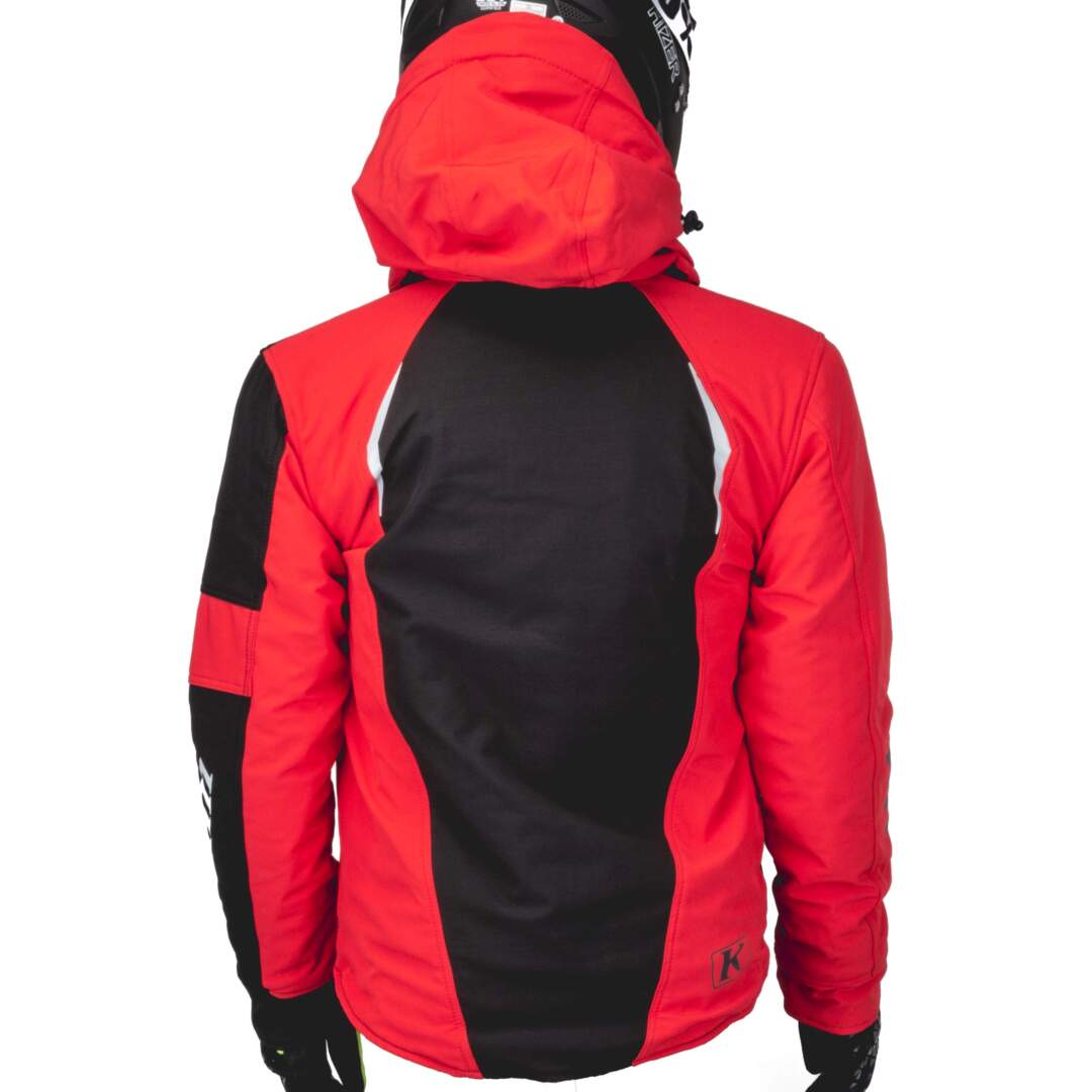 Куртка для снегохода KLIM KOMPOUND №1 black-red (текстиль) (XL)